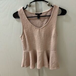 Forever 21 Peplum Top